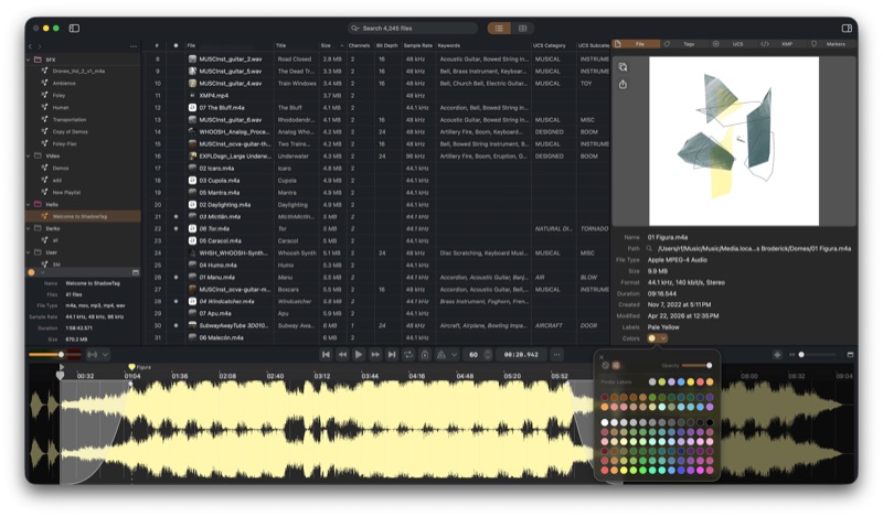 ShadowTag marker color editing