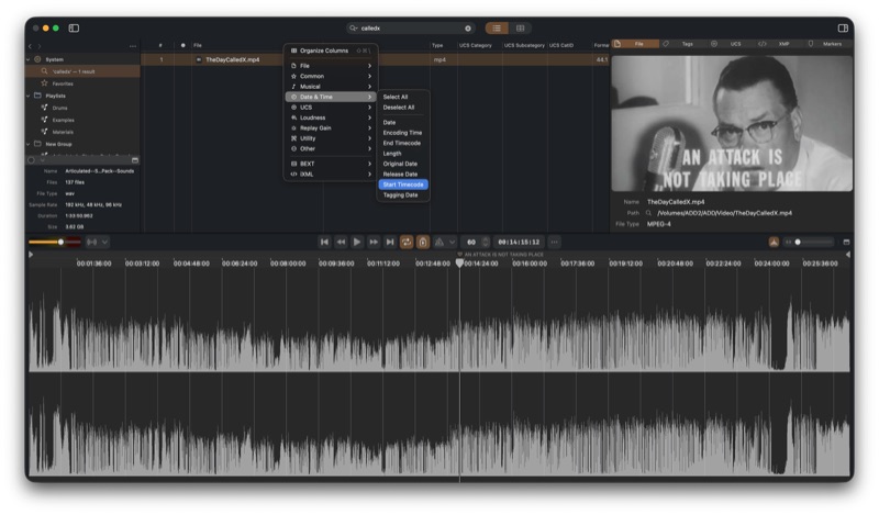 ShadowTag video metadata view